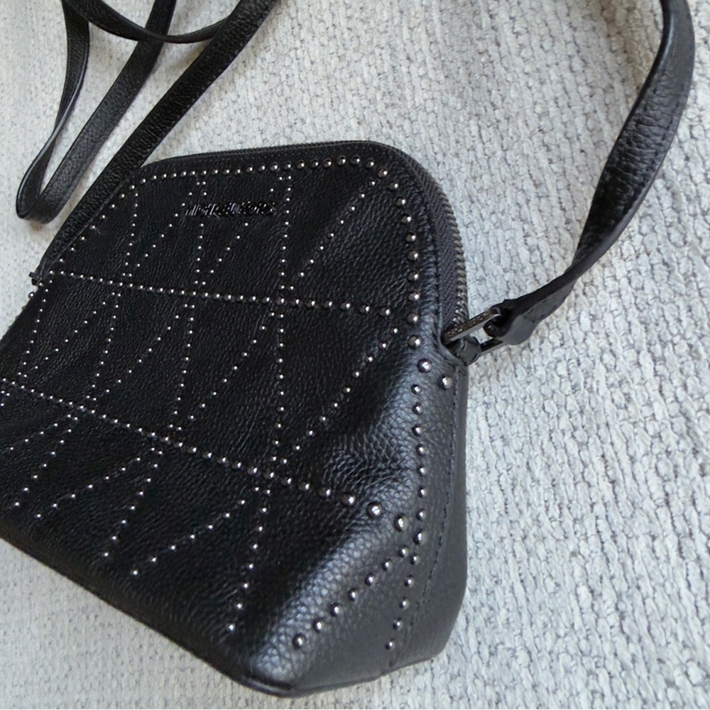 Michael Kors Black Quilted Stud Crossbody Bag - Picture 5 of 13